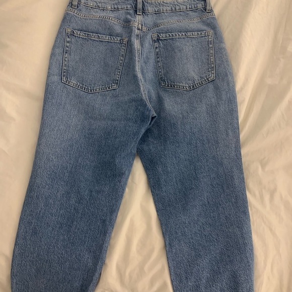 Garage blue high waisted Mom Jeans - Picture 3 of 5